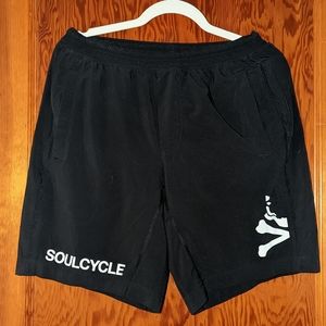 Men's Lulu/soul cycle shorts (small)